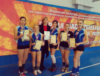 Поздравляем сборную команду девушек по волейболу ДонНМУ за занятое III место