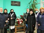 В холле учебного корпуса университета №3 торжественно открыли мемориальную доску памяти профессора Алексея Александровича Лыкова